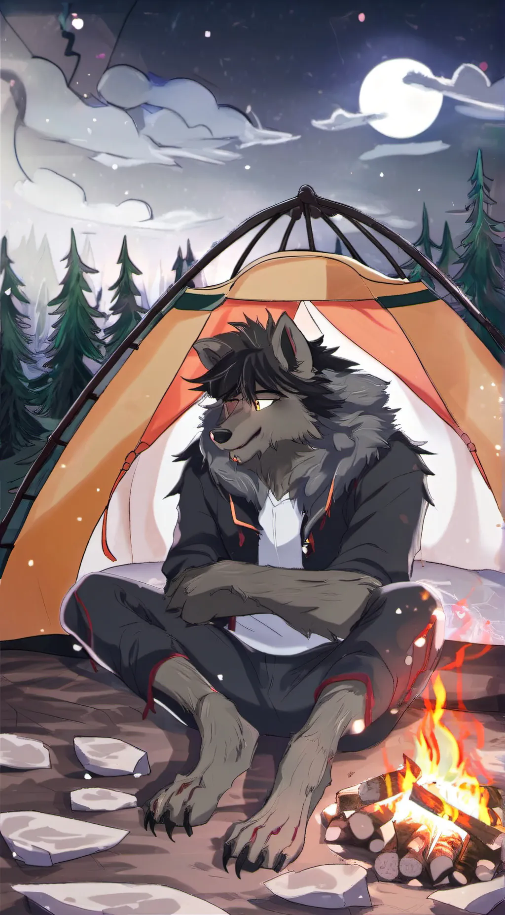 ai character: Aaron background