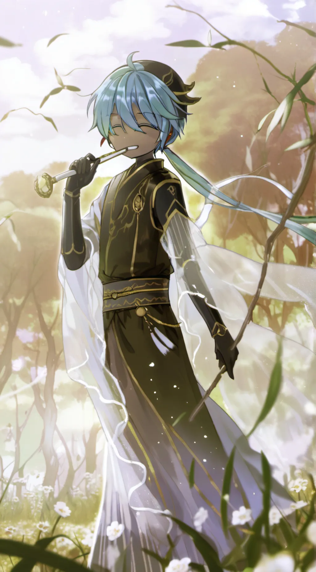 ai character: Earth (element) background