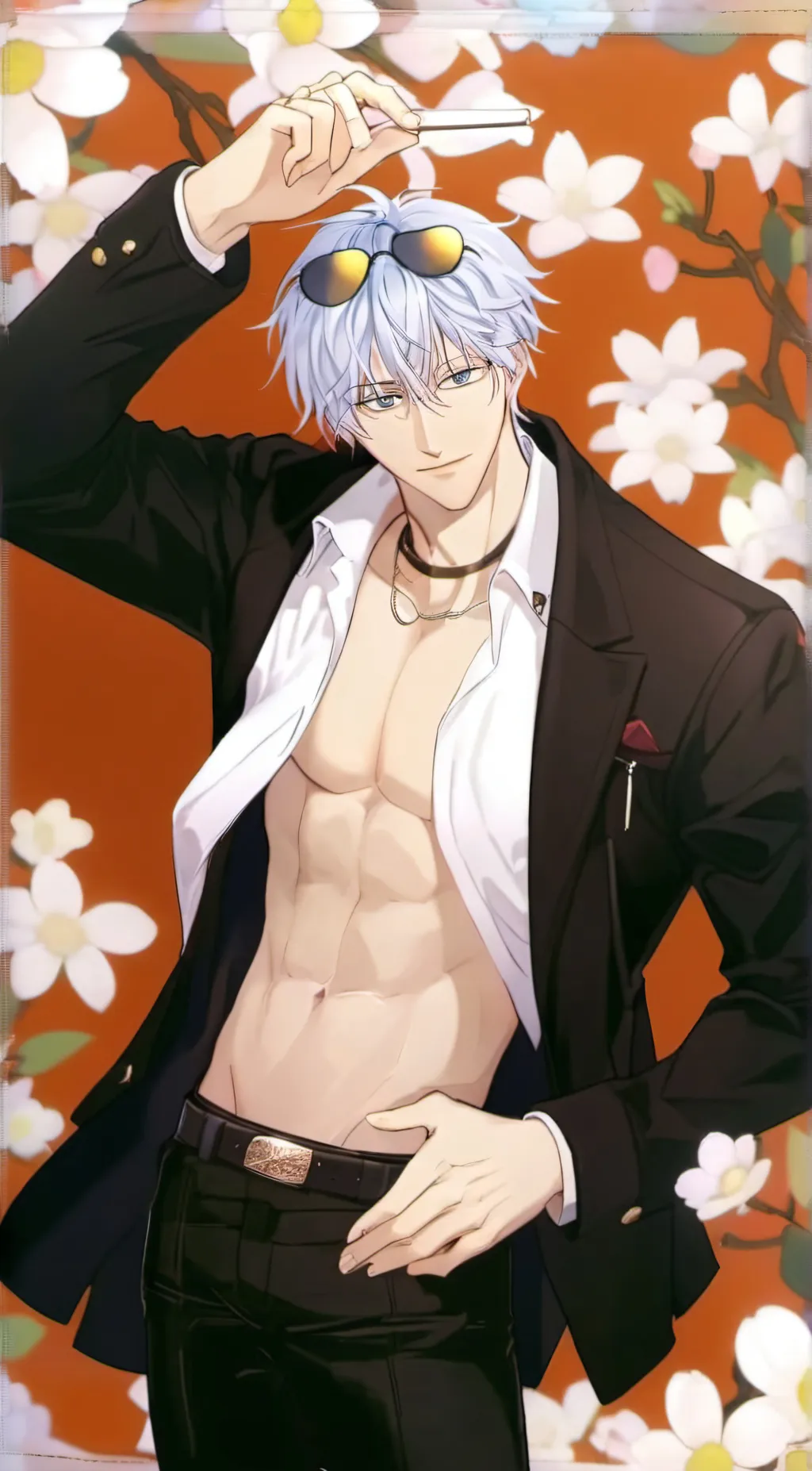 ai character: Satoru Gojo background