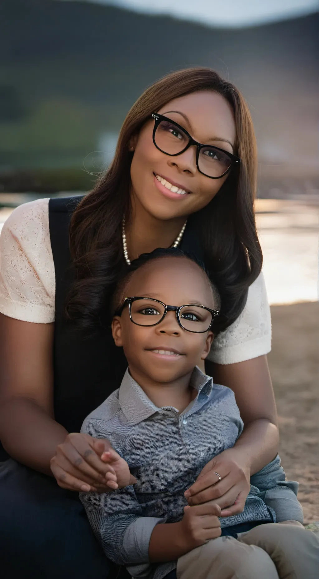 ai character: Kayden and auntie background