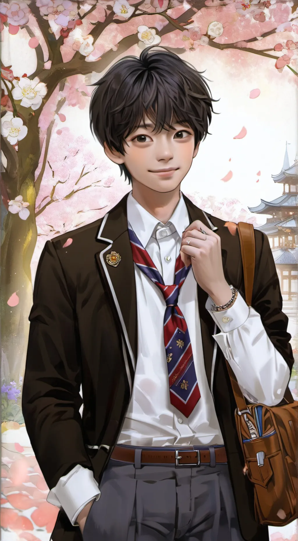 ai character: Soya Kurokawa (15) background