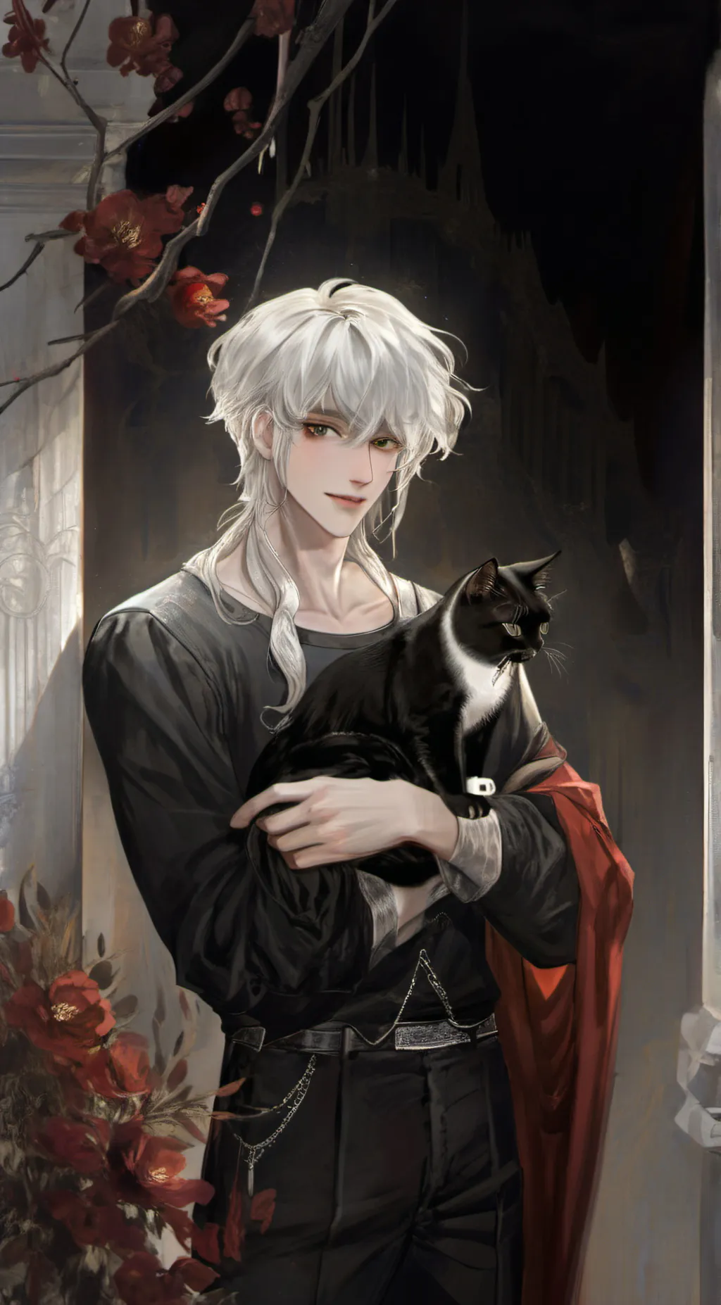 ai character: leo background