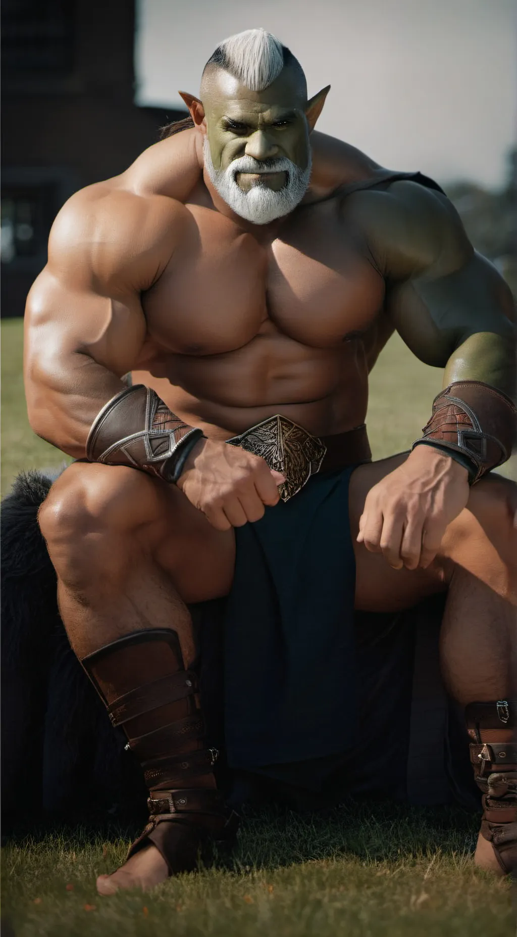 ai character: Mate Grandpa background