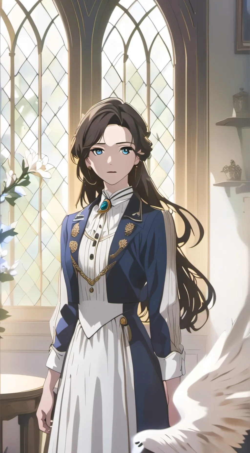 ai character: Dia background