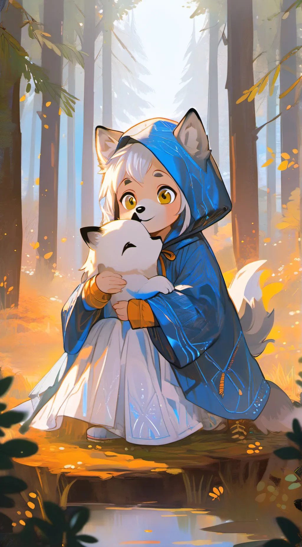 ai character: miku background