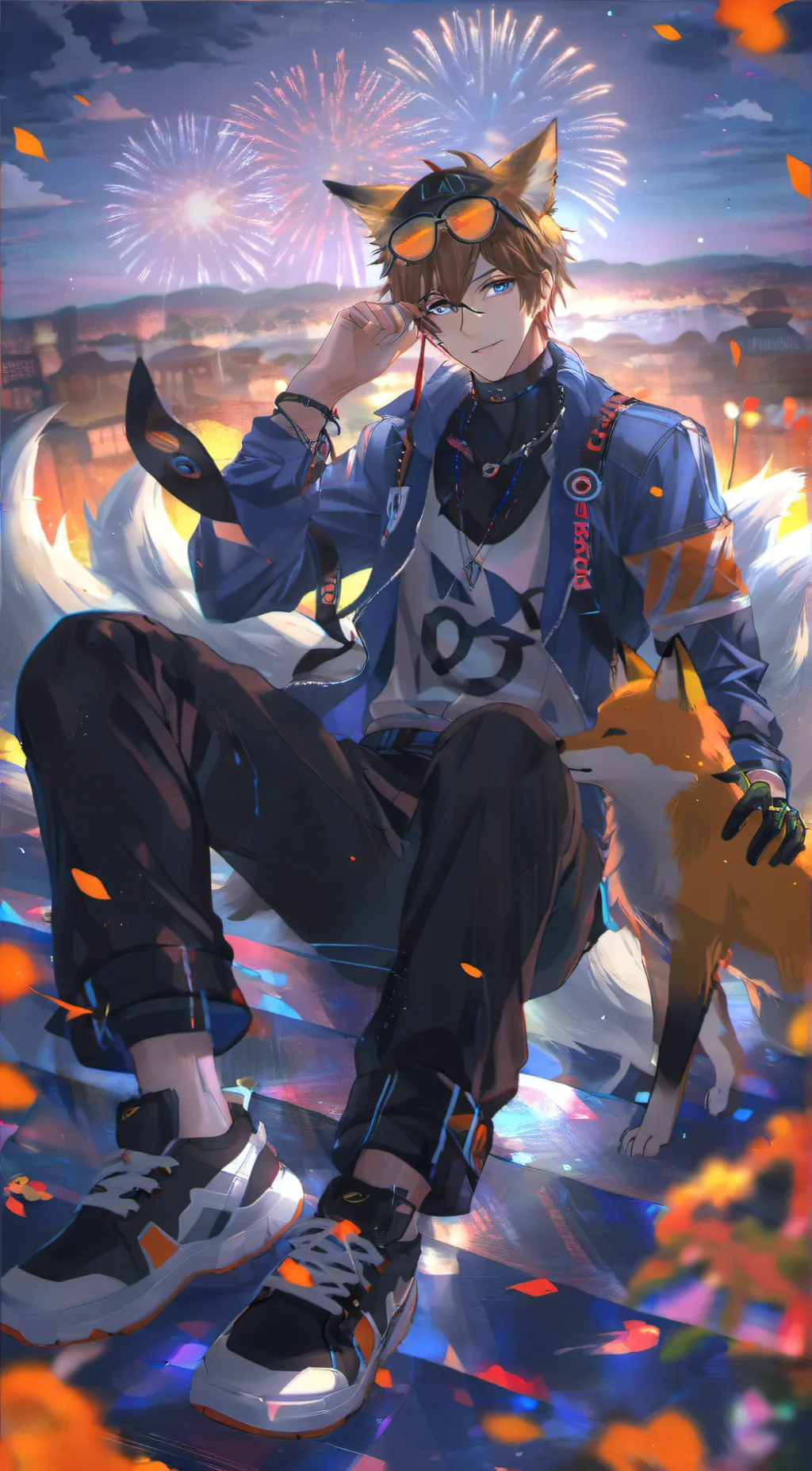 ai character: Logan background