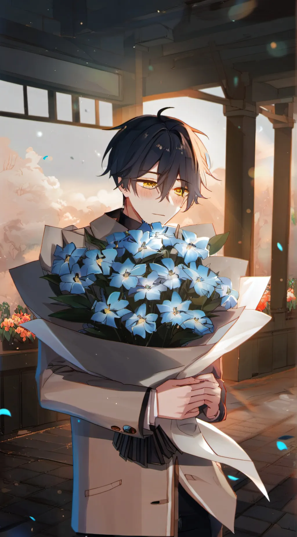 ai character: Asher  background