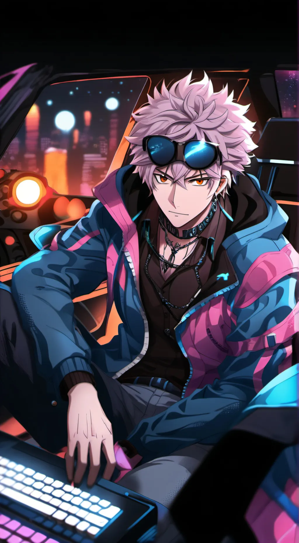 ai character: jujutsu sorcerer background