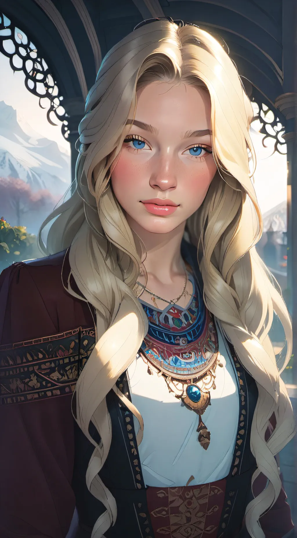 ai character: Lena background