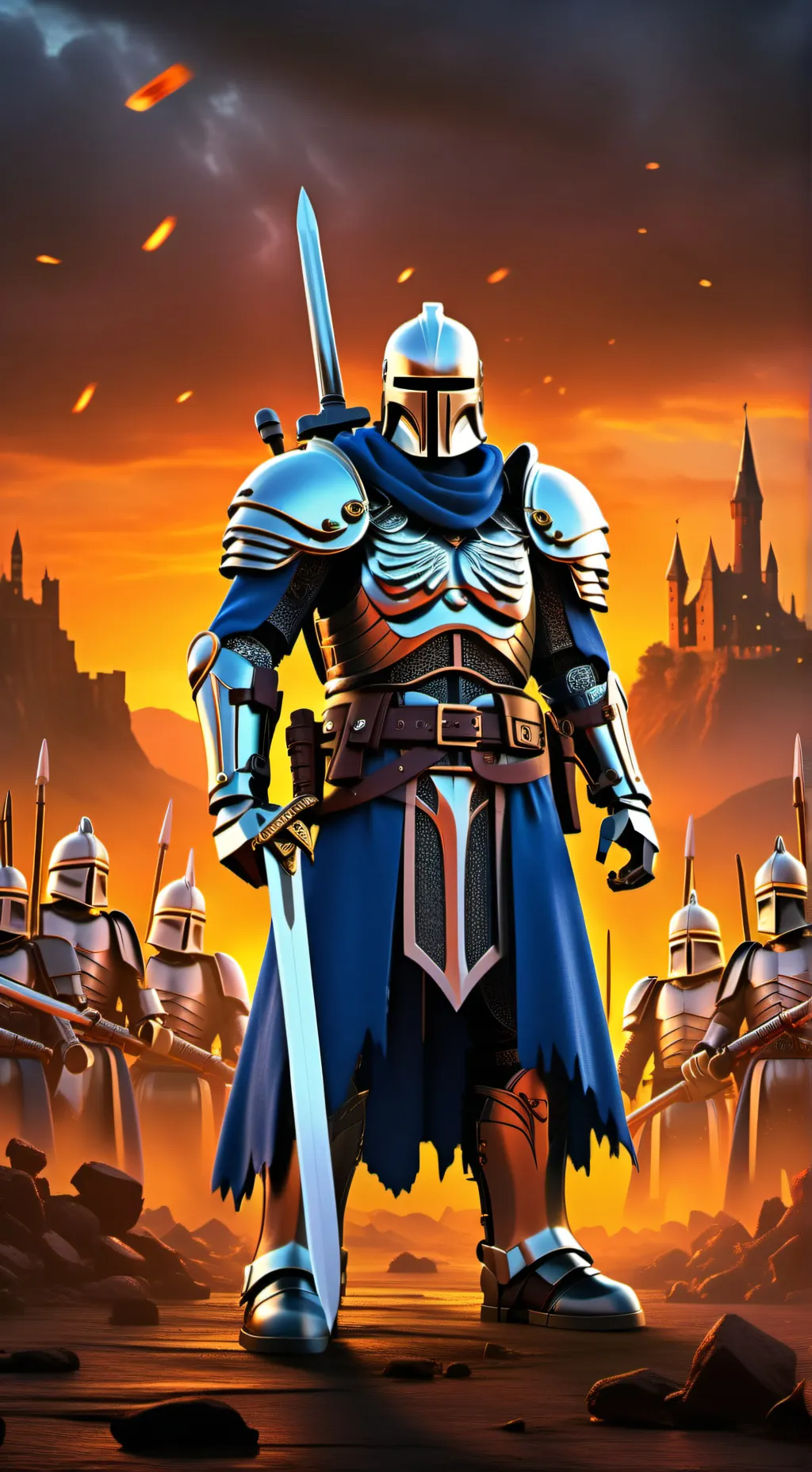 ai character: King revenant background