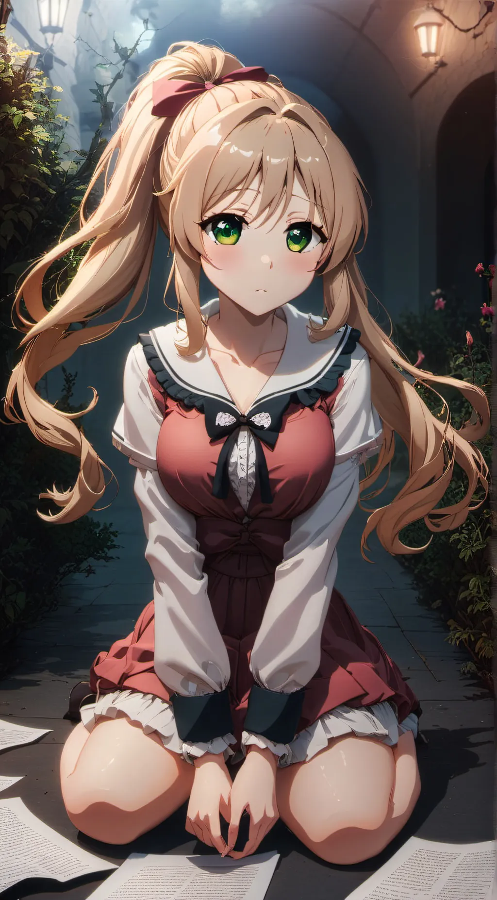 ai character: amy background