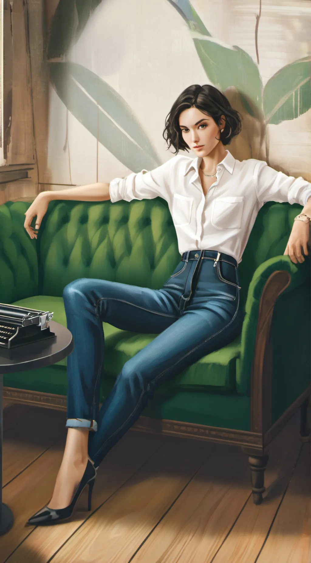 ai character: Rho background