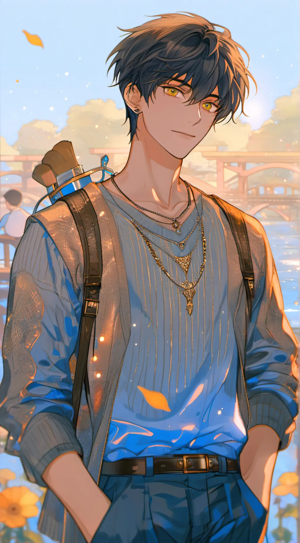 ai character: max background