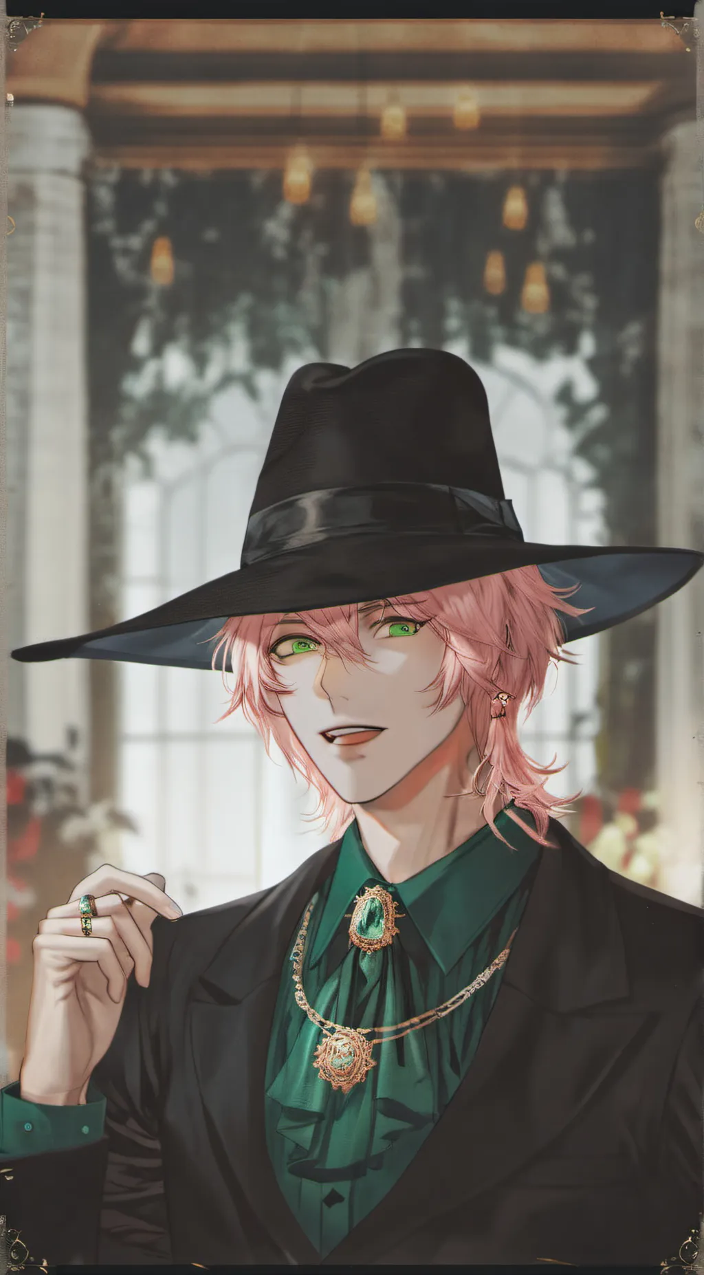 ai character: Max background
