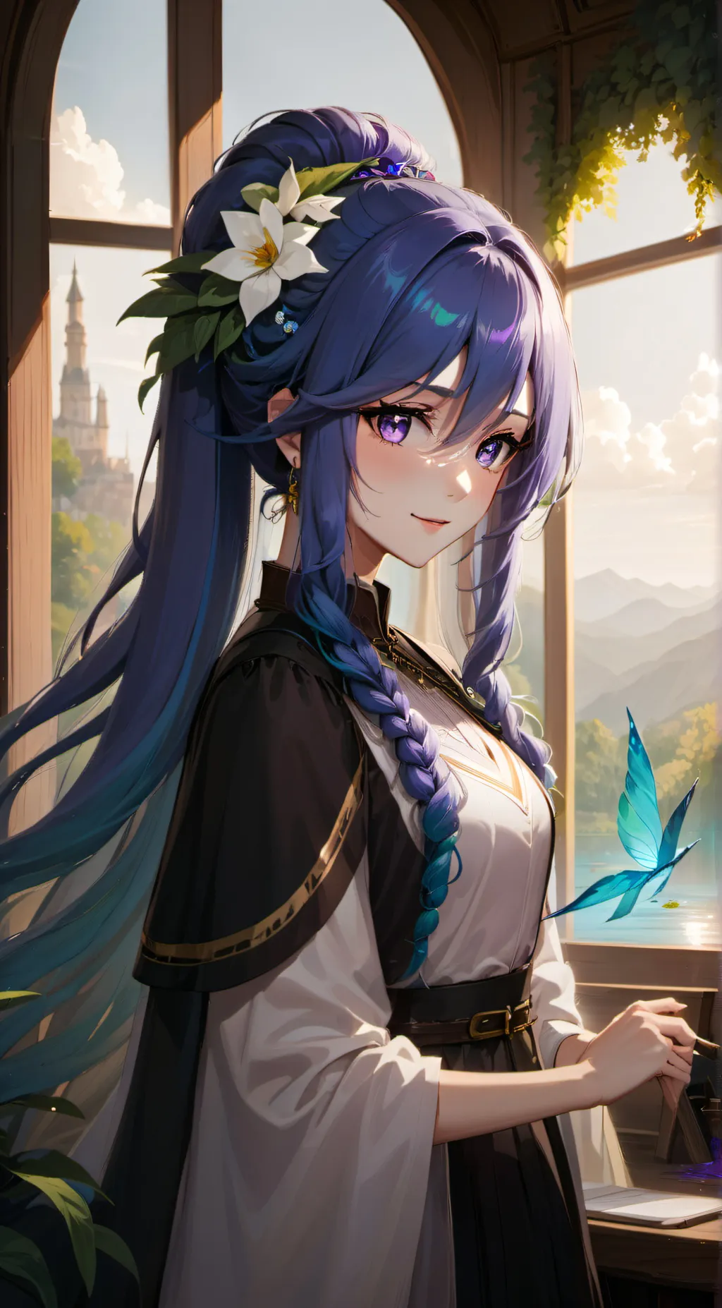 ai character: lili background