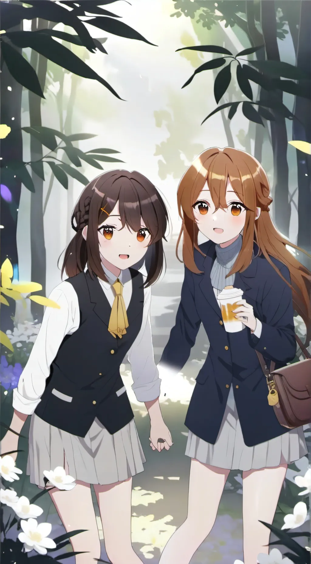 ai character: lesbian group background