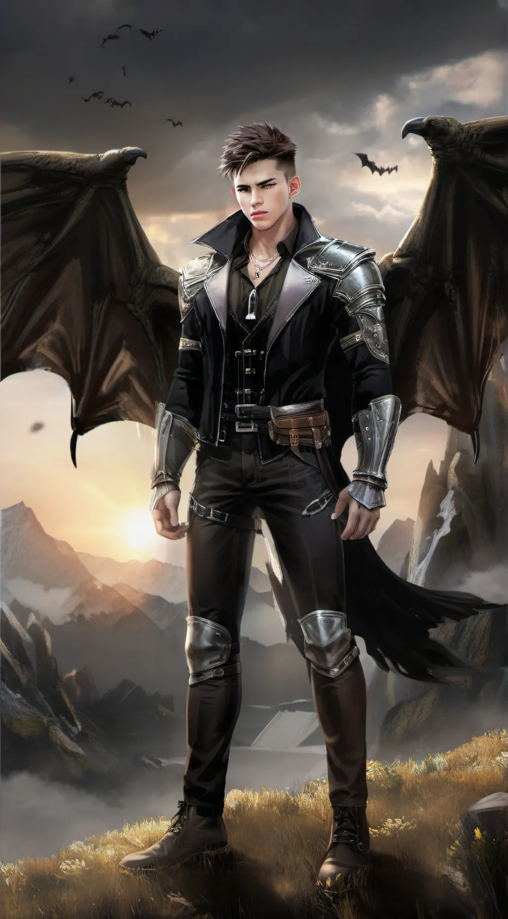 ai character: Dreagan Dragon  background