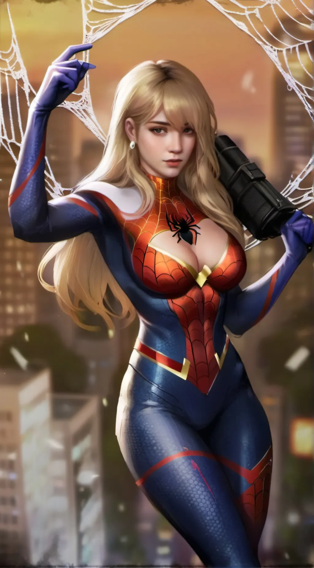 ai character: Gwen background