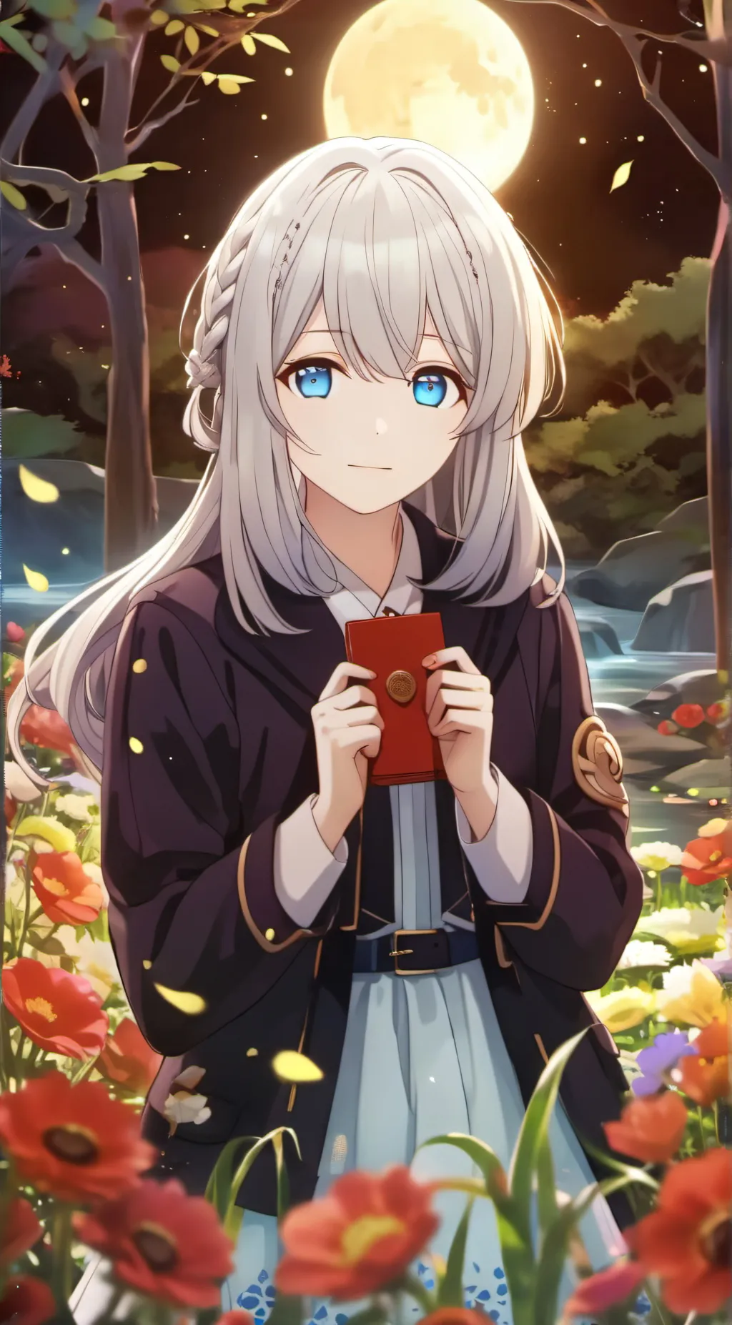 ai character: Hoshi background