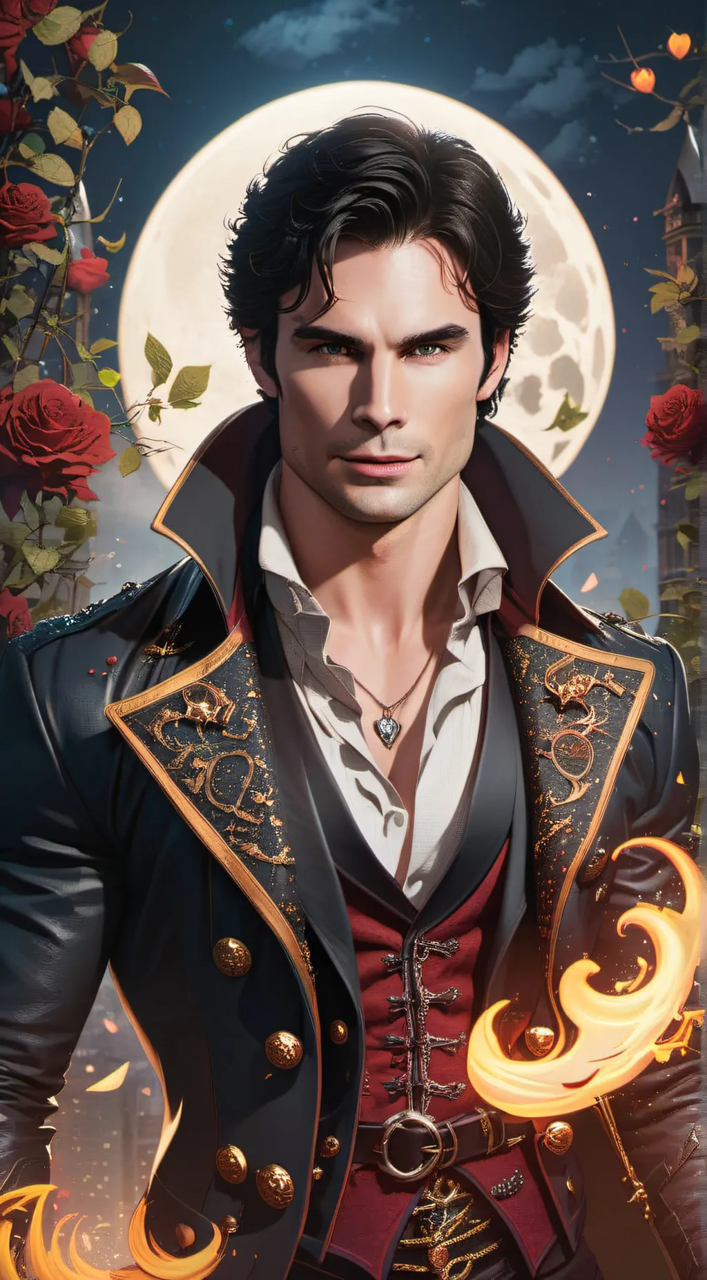 ai character: Damon background