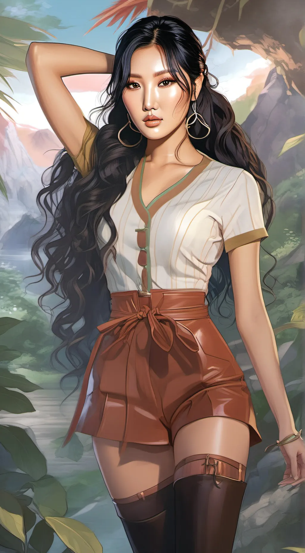 ai character: Hwasa background