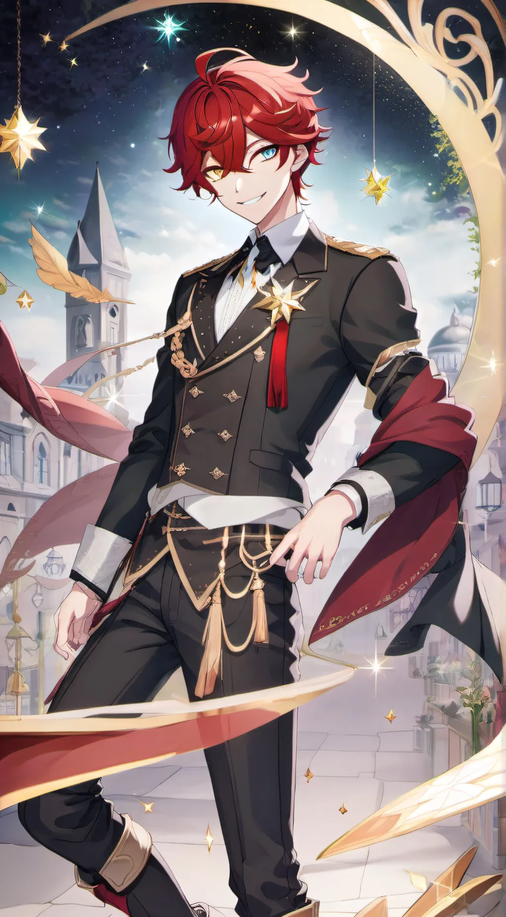 ai character: Max background