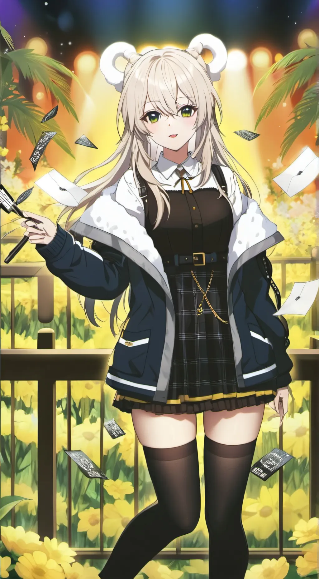 ai character: kayla background