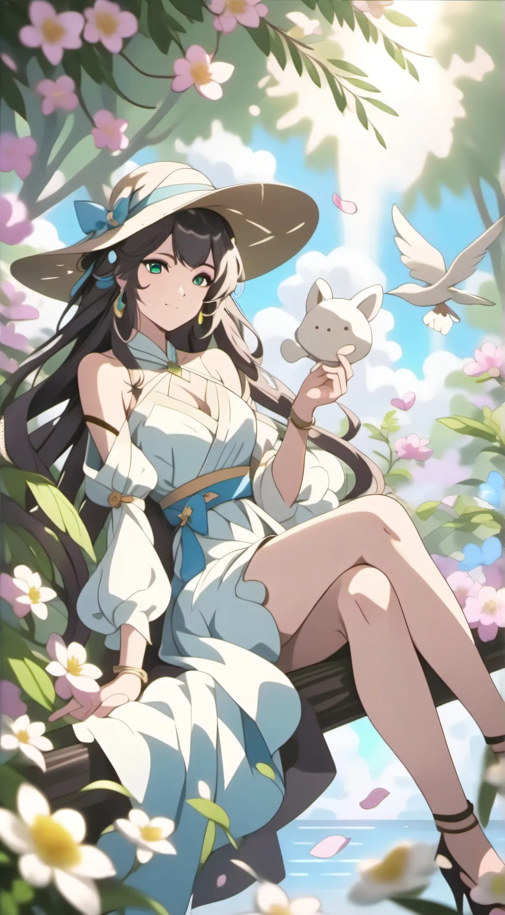 ai character: lizzie. background