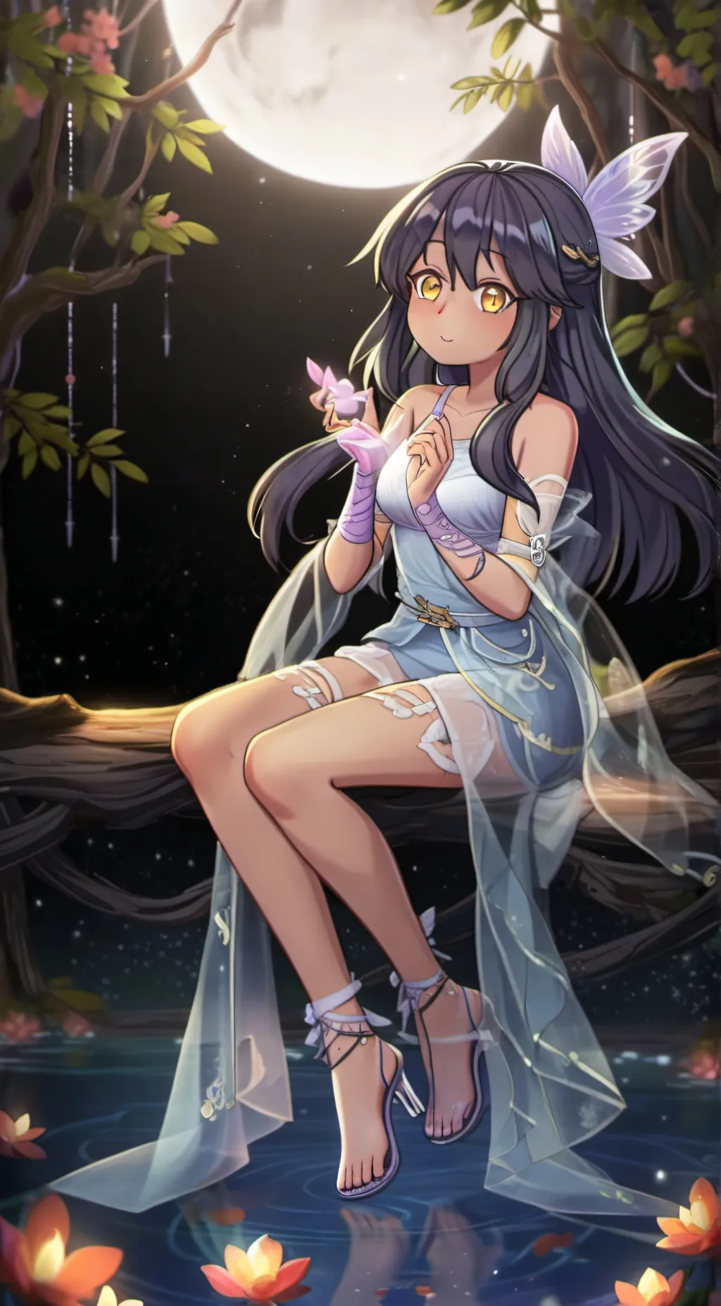 ai character: aphmau  background