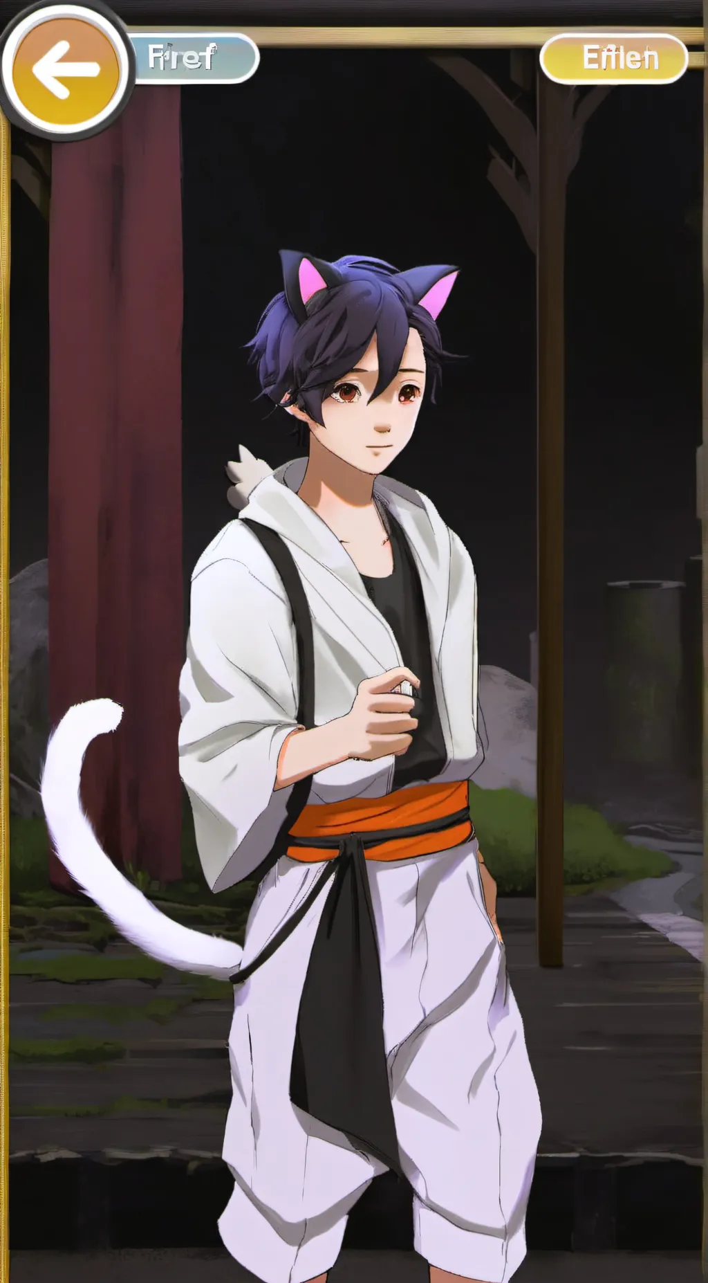 ai character: Milo background