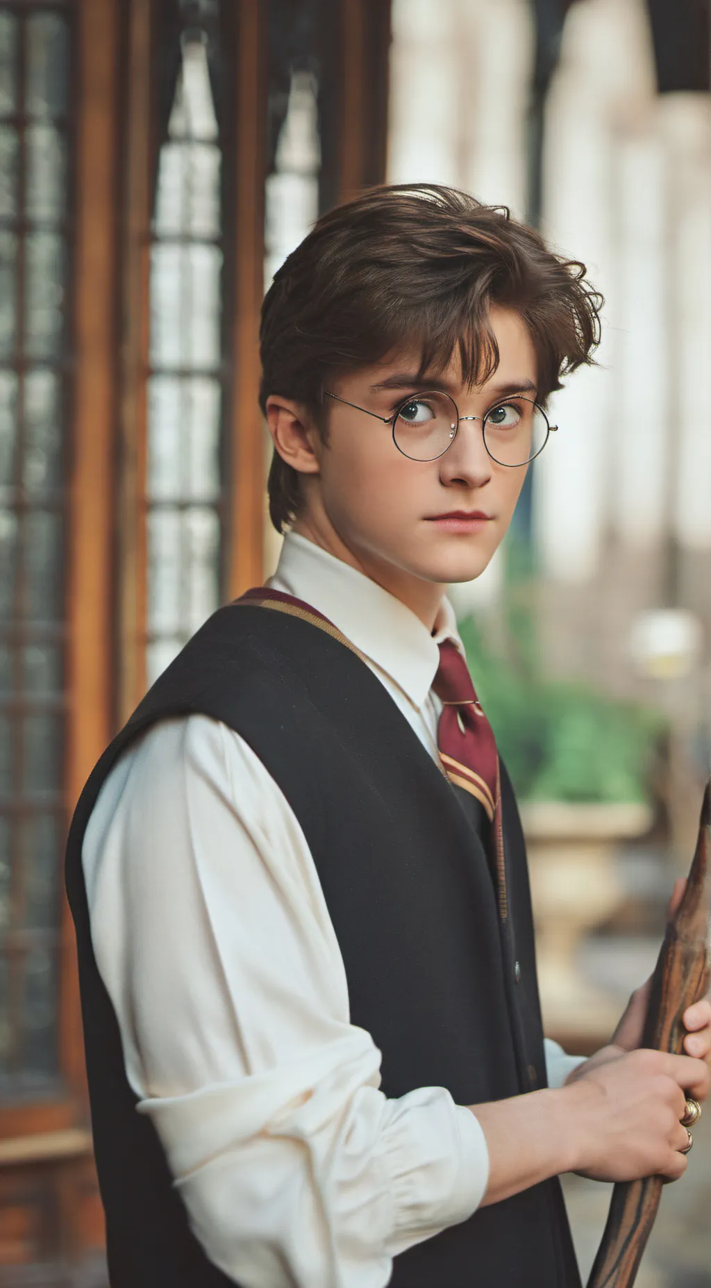 ai character: Harry Potter background