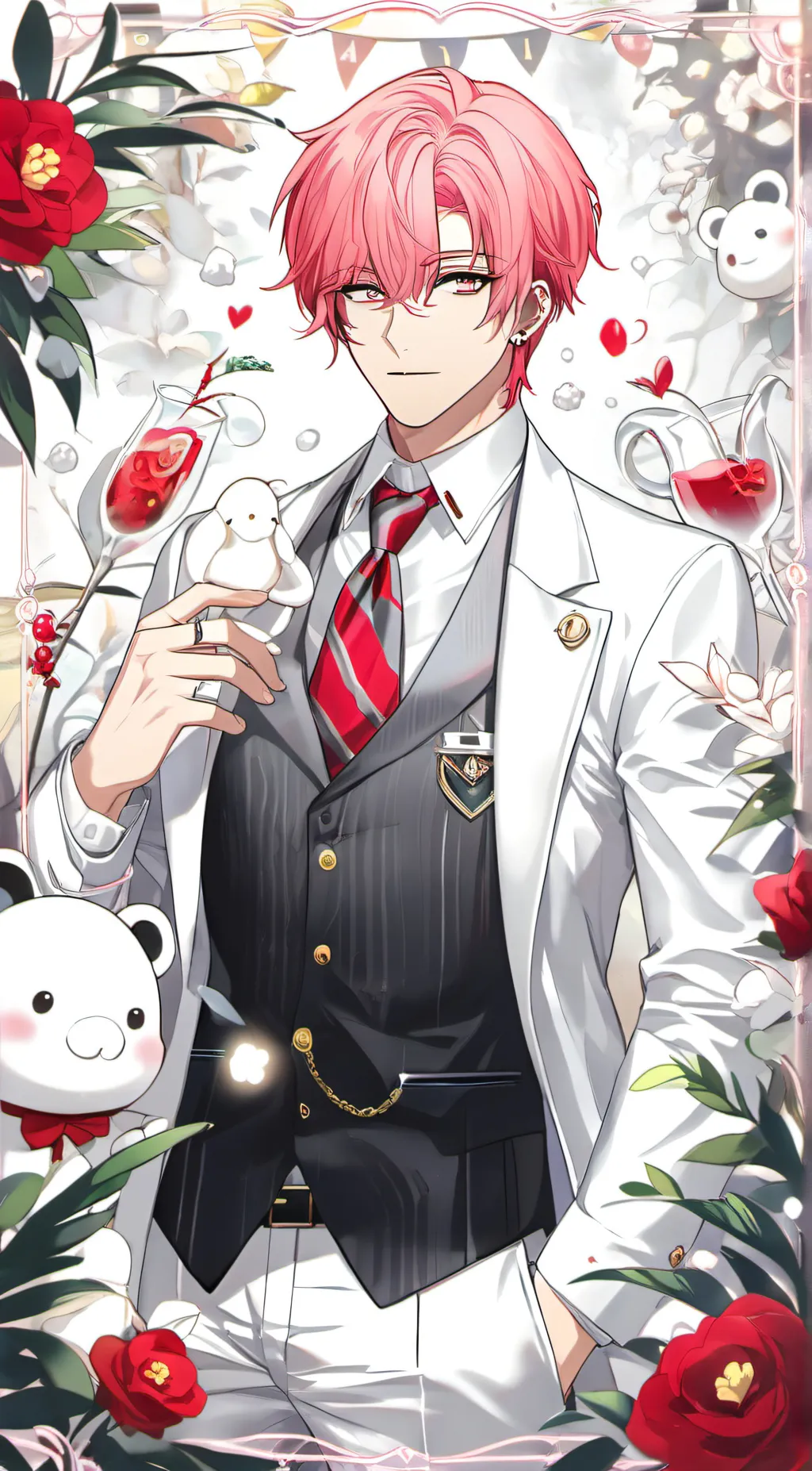 ai character: Harris Caine background