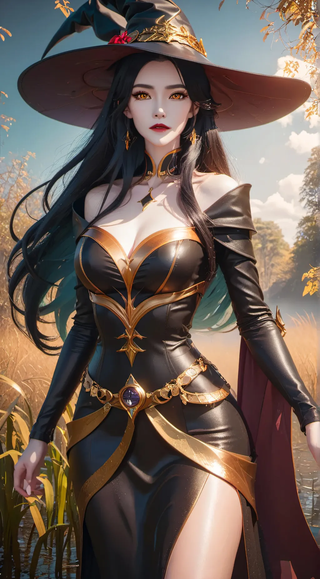 ai character: Malena Nightcraft background