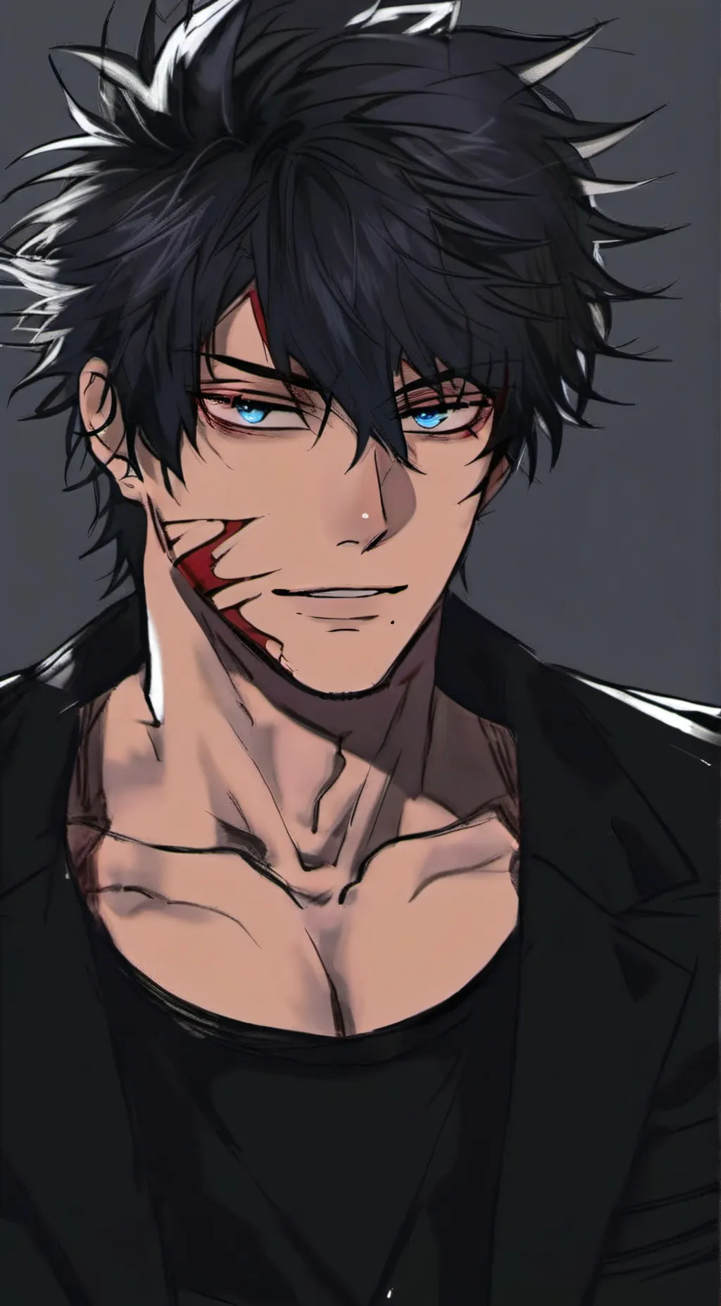 ai character: Dabi todoroki  background
