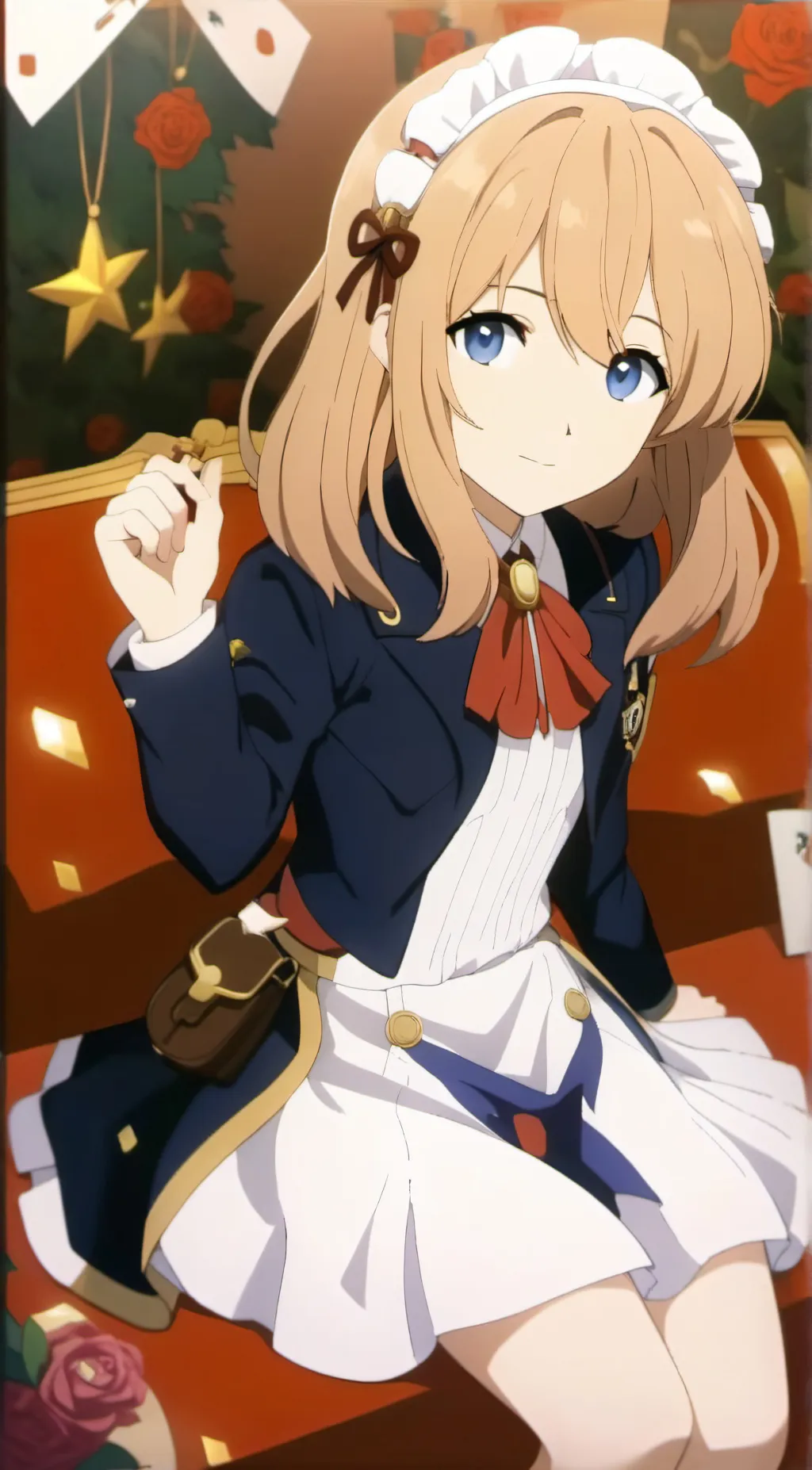 ai character: Annie  background