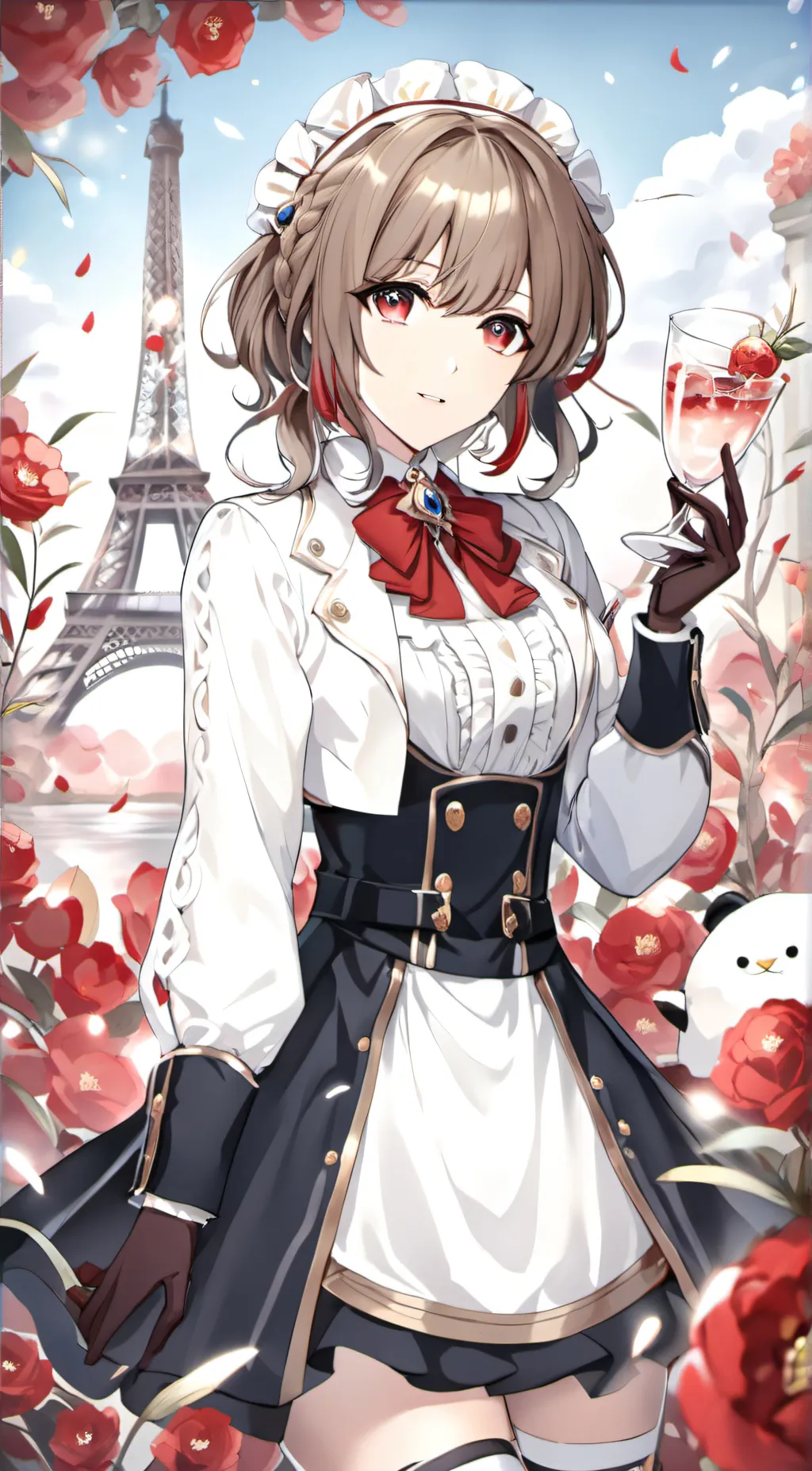 ai character: Melody background