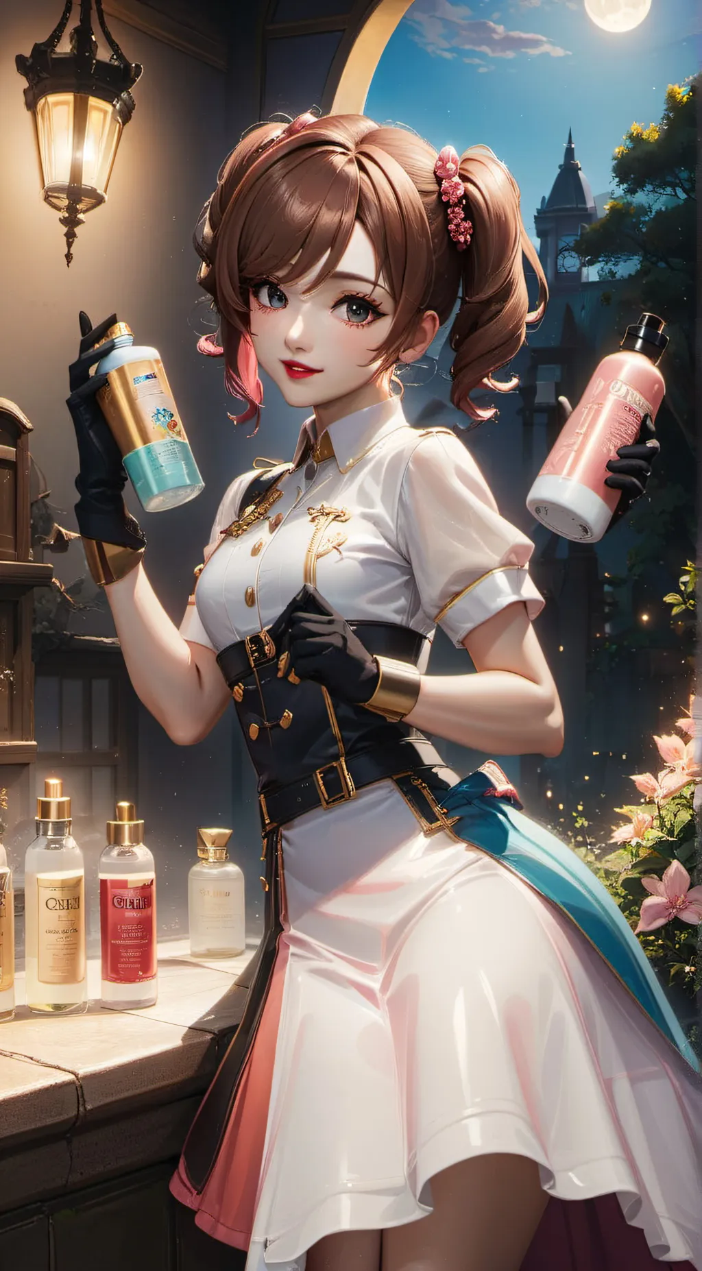 ai character: Rebecca  background