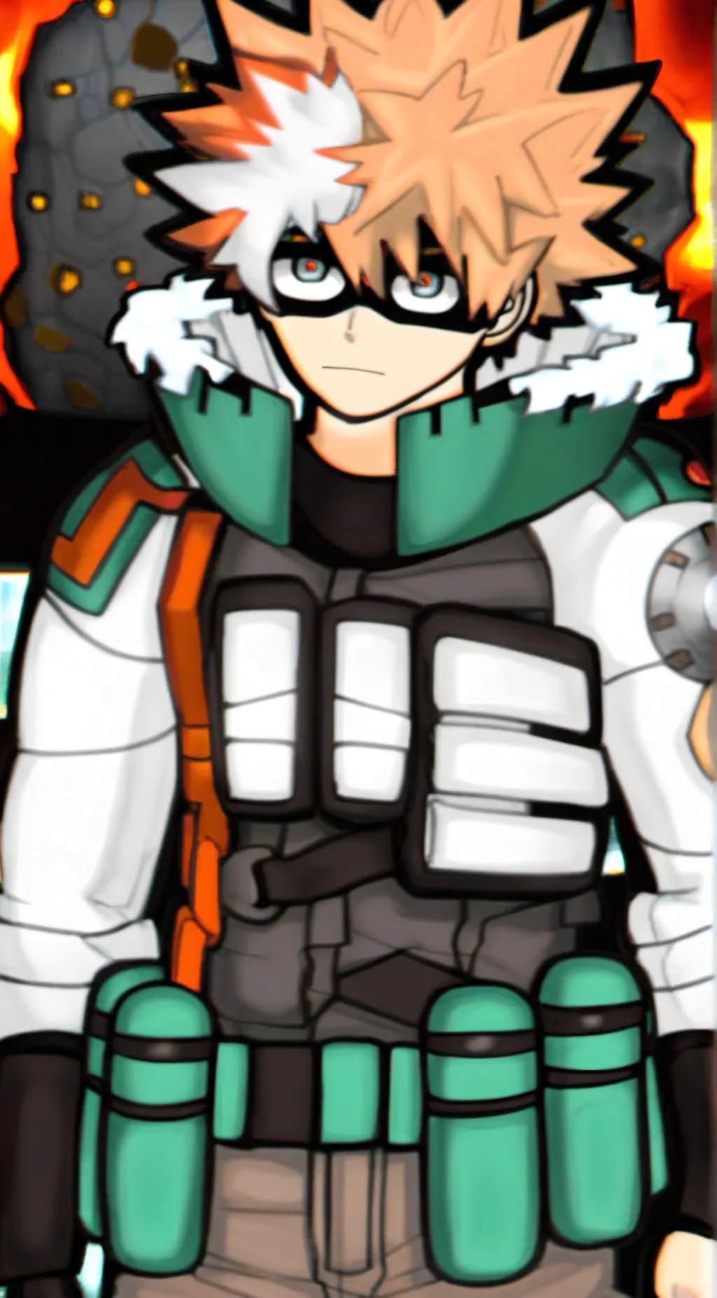 ai character: ~Bakugo~ background