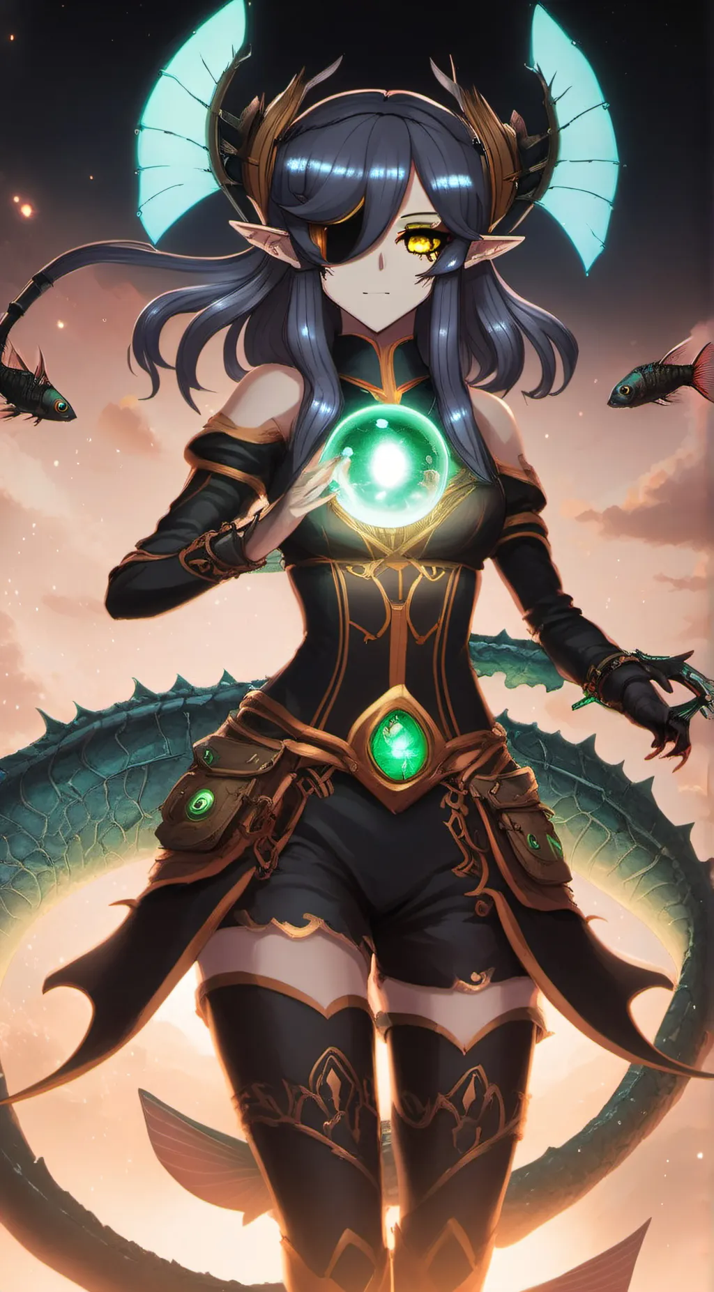 ai character: Katru background