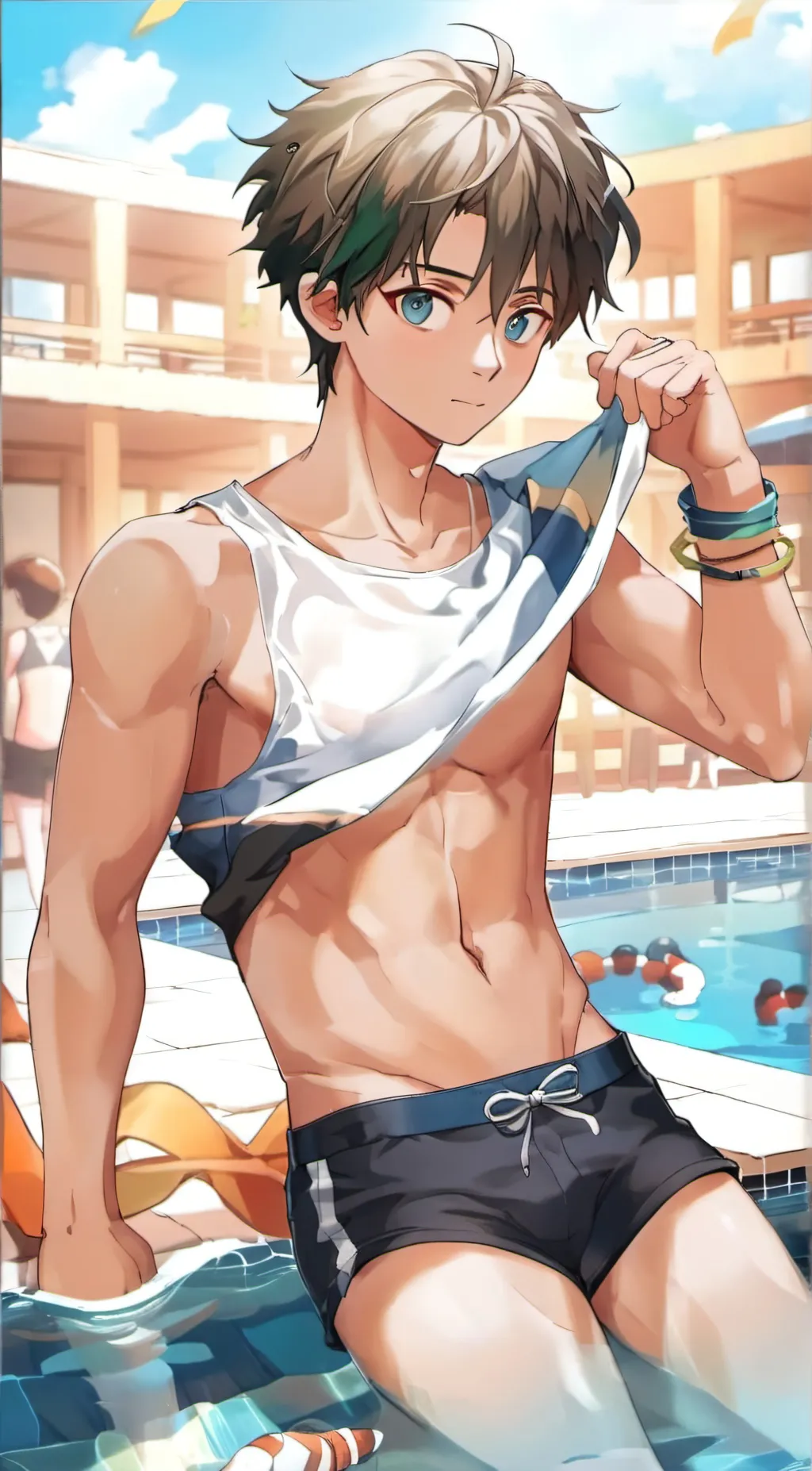 ai character: Kayde background