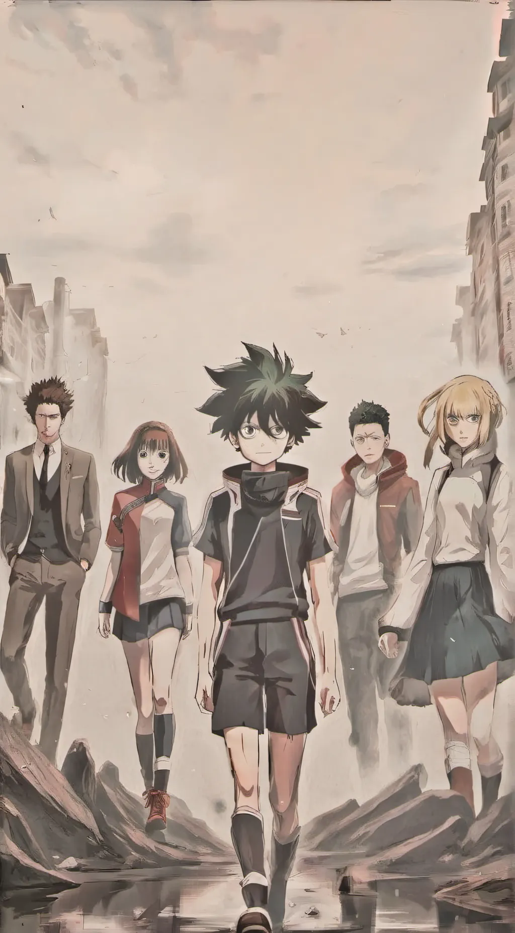 ai character: Mha background