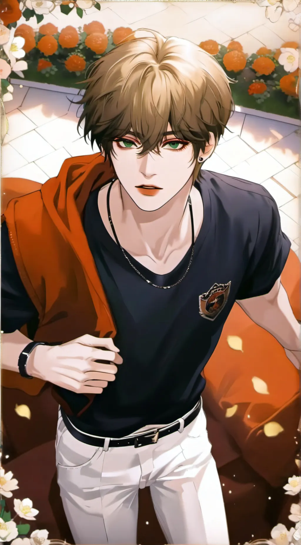 ai character: Lukas background