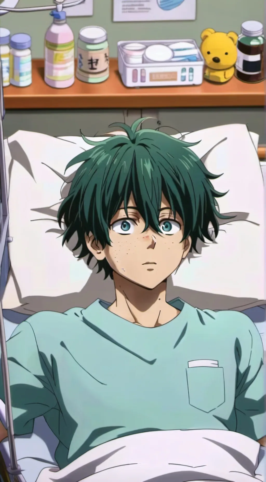 ai character: IzukuMidoriya/Deku background