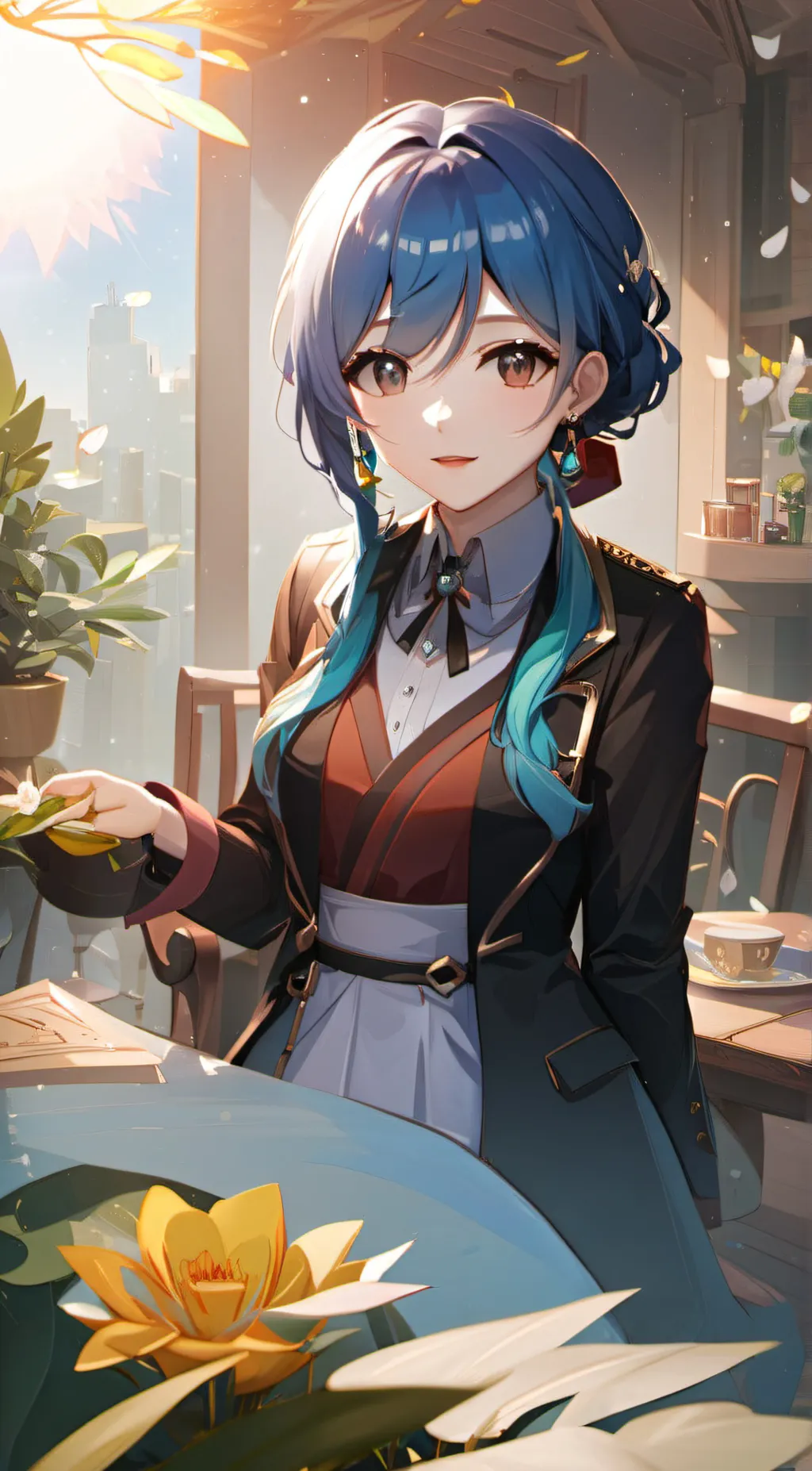 ai character: Anne background