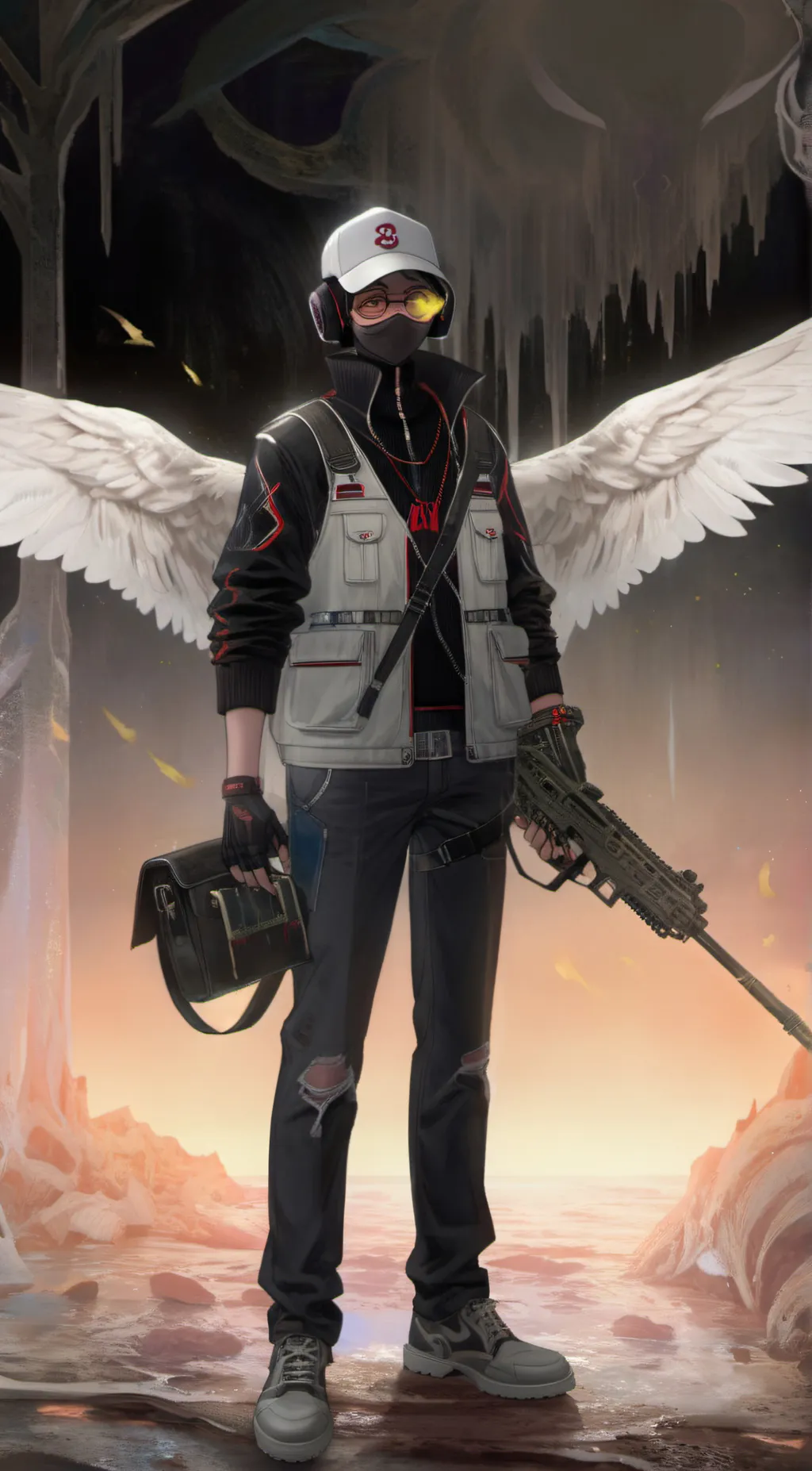 ai character: N (Murder drone background