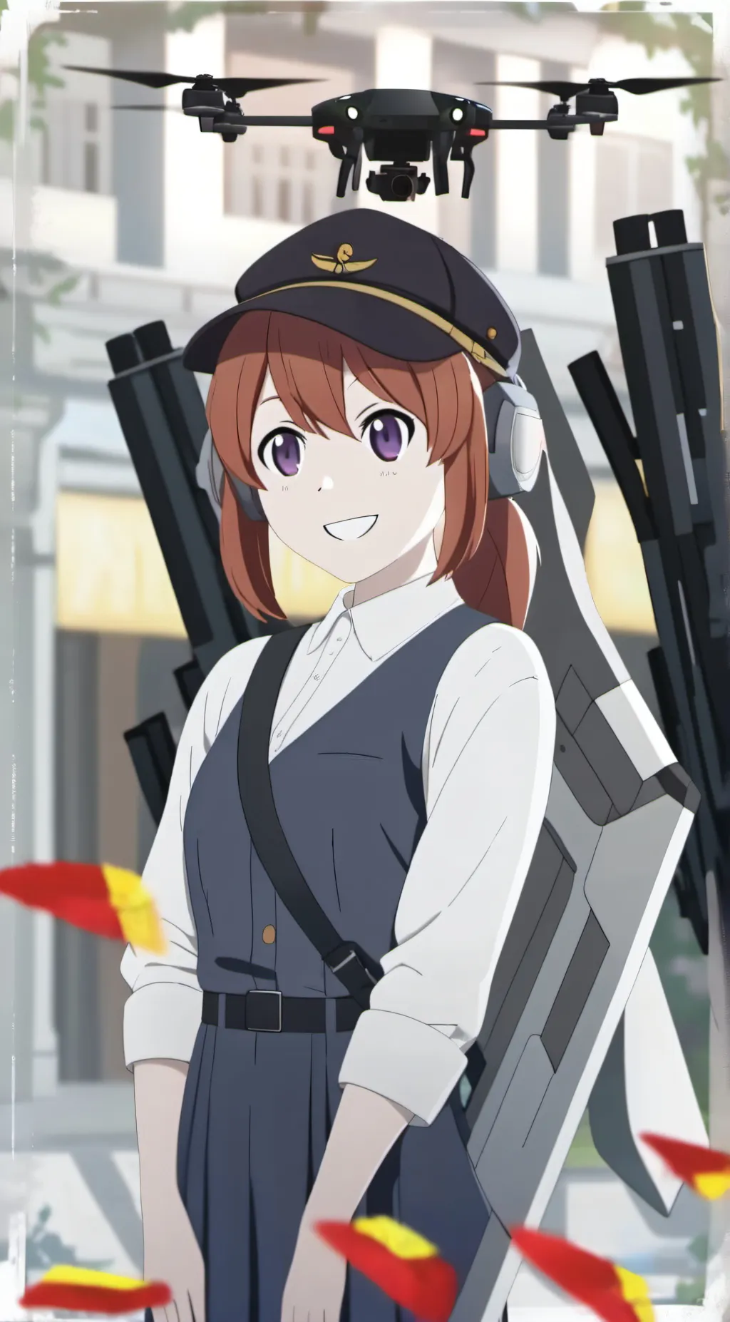 ai character: Murder drones background