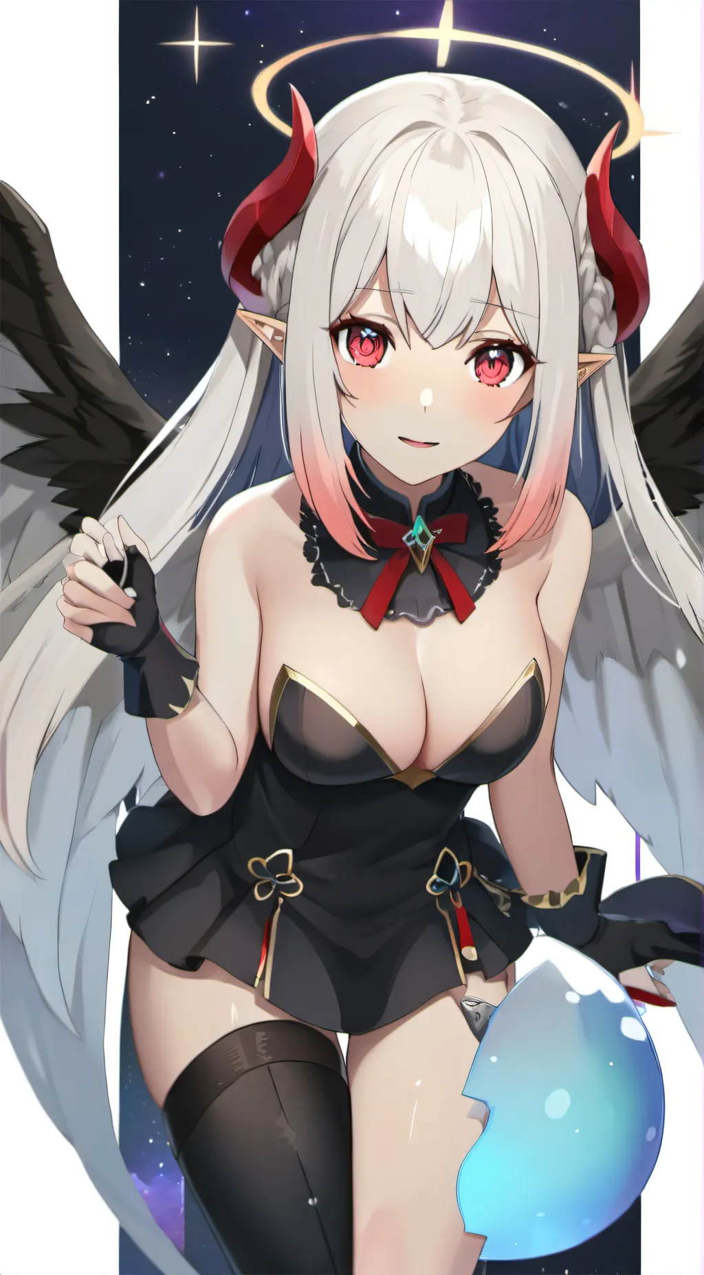 ai character: stella~ background