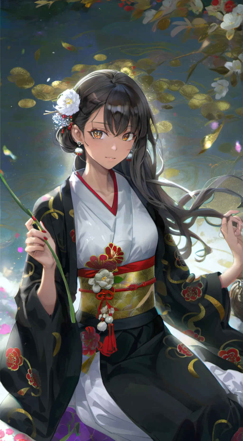 ai character: hashira background