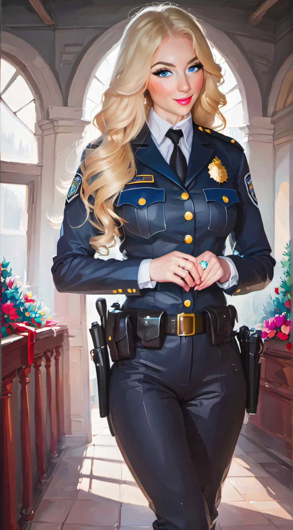 ai character: Lyssy Noel background