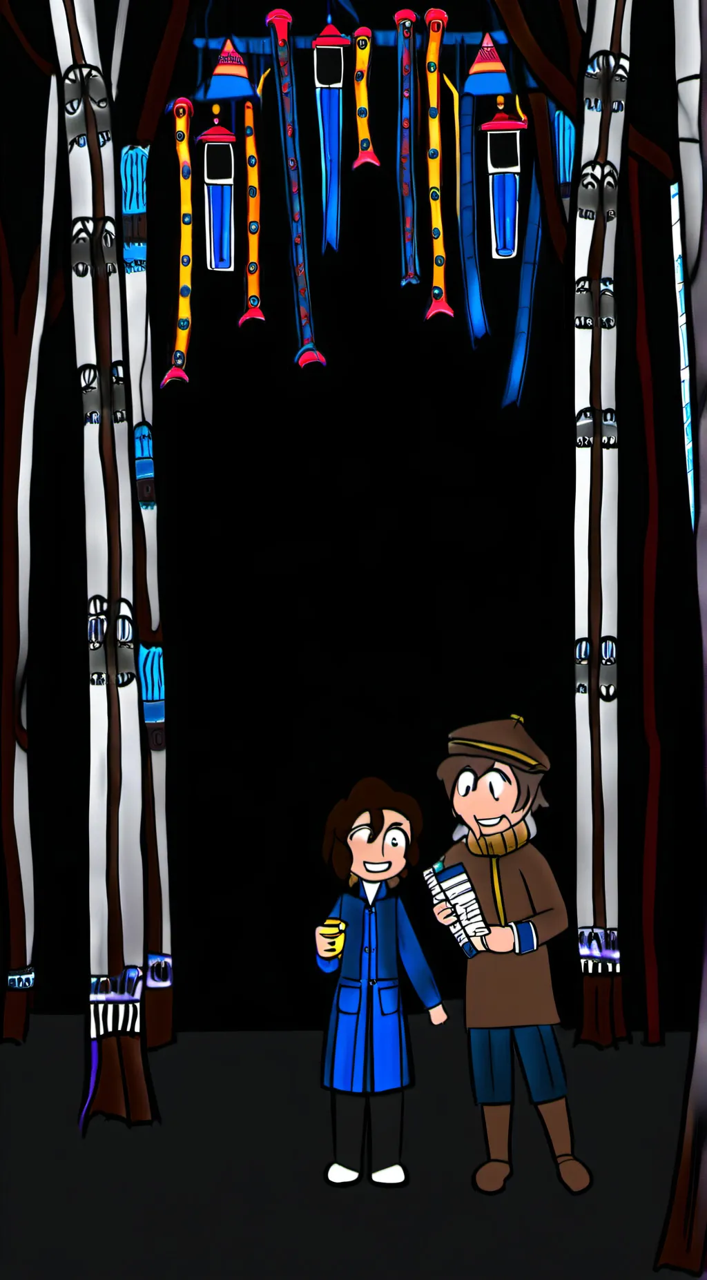 ai character: Riggy and danno background